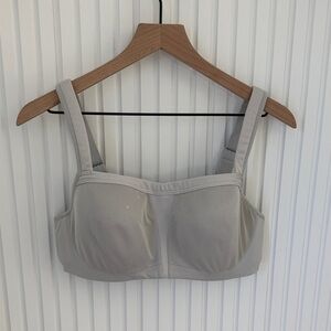 Le Mystere Gray Women's Hi-impact sports Bra